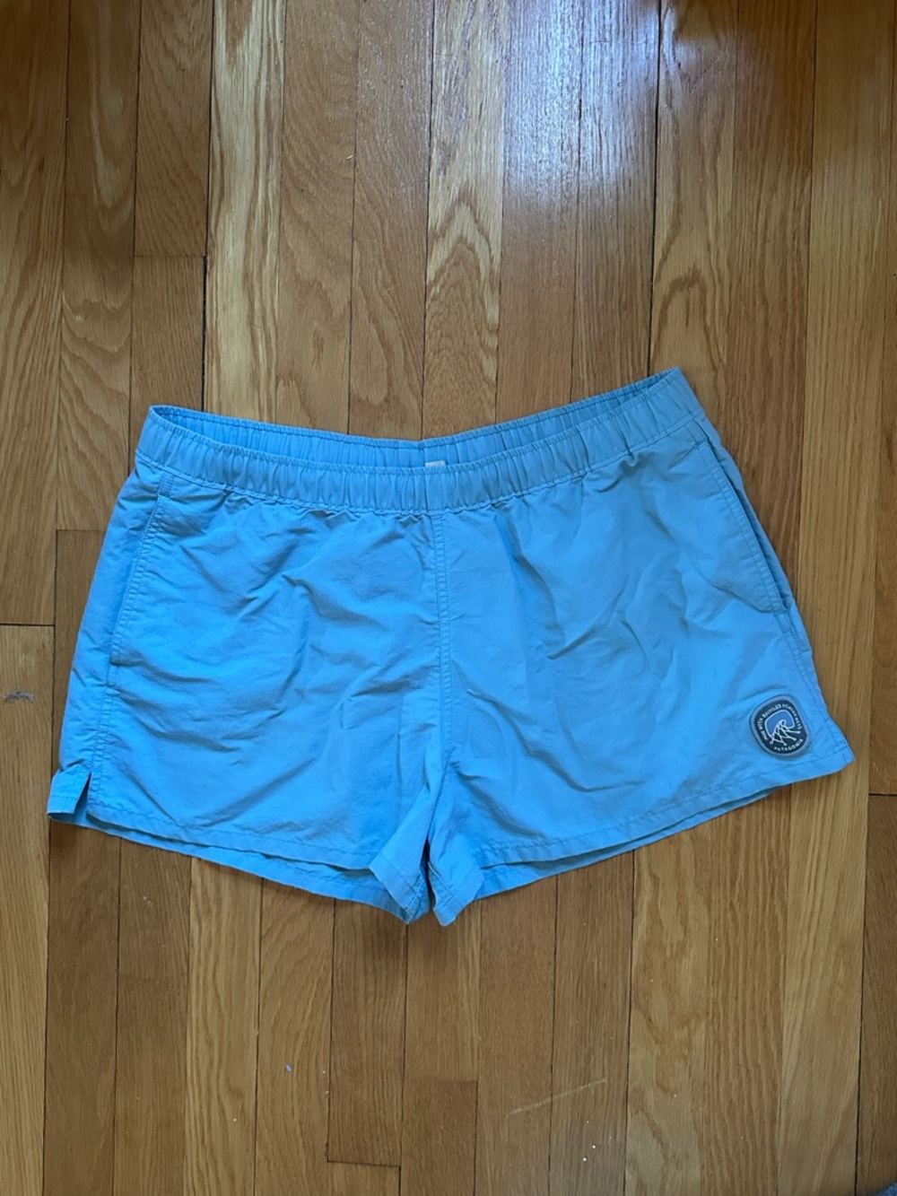 Patagonia Light Blue Women's Athletic Shorts
